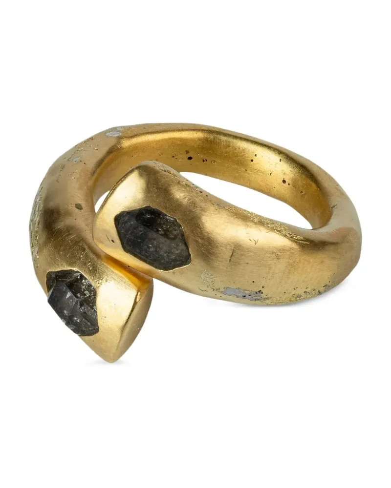 Parts Of Four Druid Ring mit Quarz - Gold Gold
