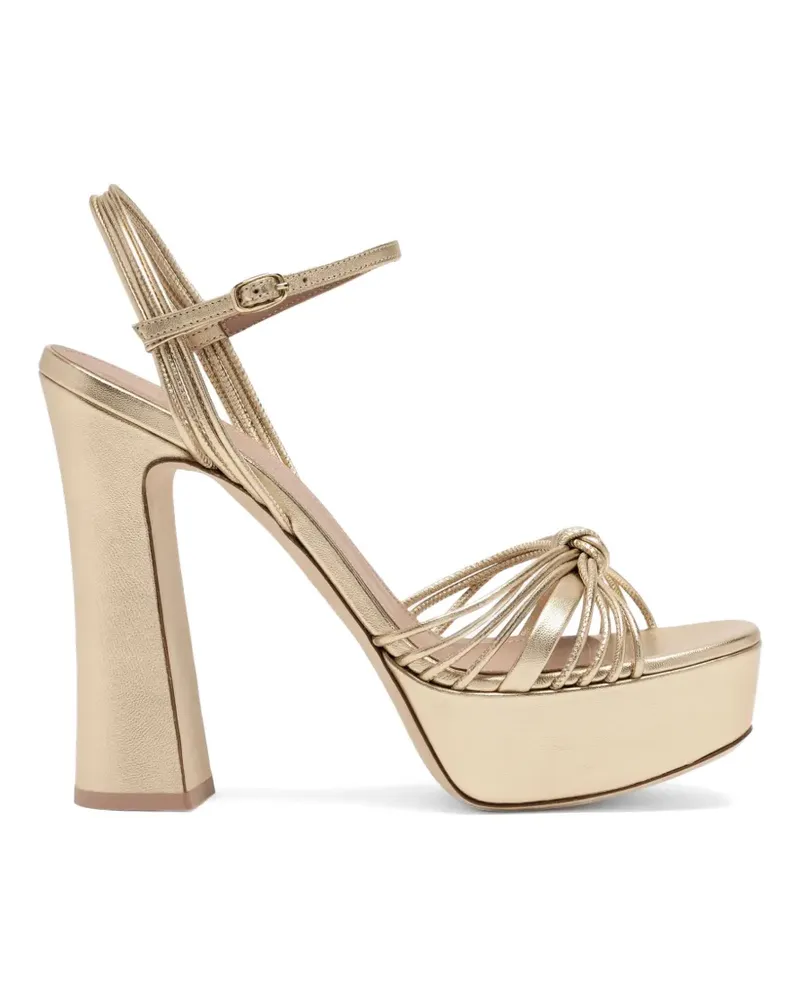 Malone Souliers Lucille Plateau-Sandalen - Gold Gold