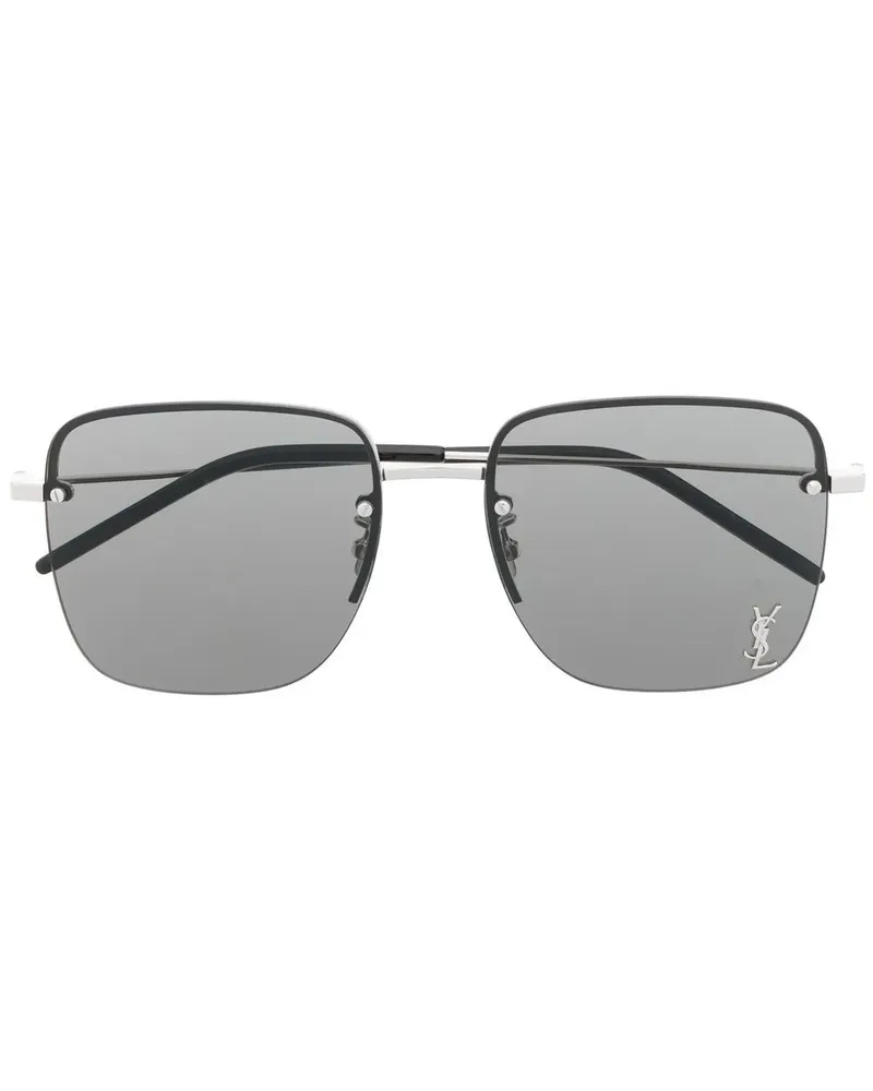 Saint Laurent SL 312 M Sonnenbrille - Silber Silber