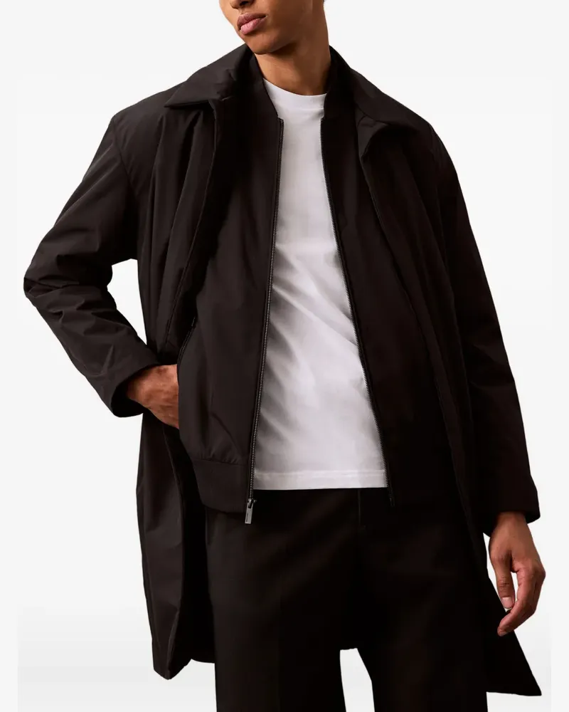 Calvin Klein Jacke mit Reißverschluss - Schwarz Schwarz