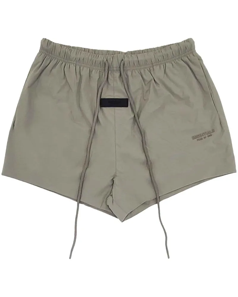 Fear of God Joggingshorts mit Logo-Applikation - Grau Grau