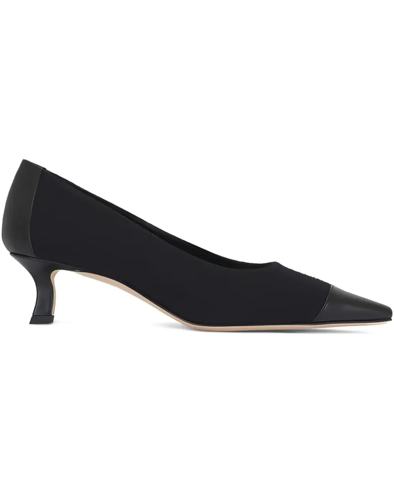 Manolo Blahnik pointed cap-toe pumps - Schwarz Schwarz