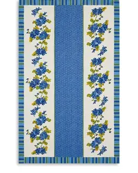 Lisa Corti Vienna Tischdecke mit Blumen-Print Blau