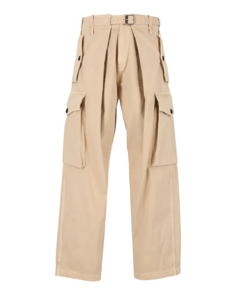Loewe Cargohose aus Baumwolle - Nude Nude