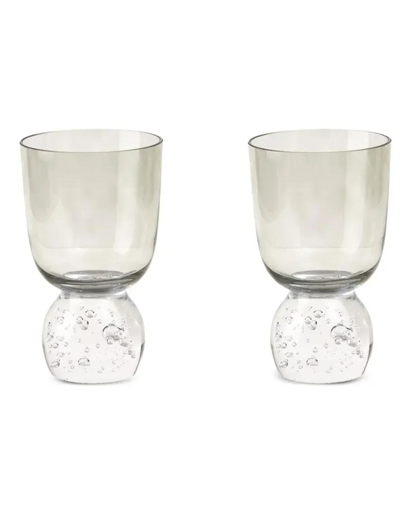 Misette Trinkbecher mit Bubble-Basis (2er-Set) - Grün Grün