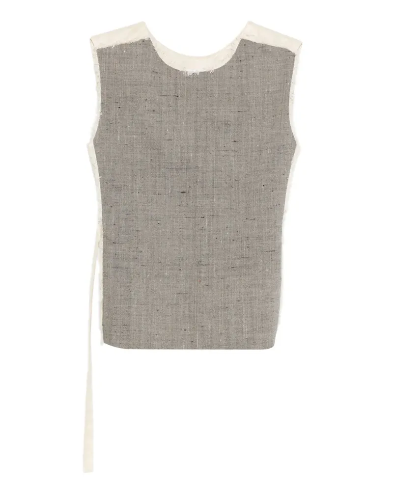 TELA Weste mit Einsätzen - Grau Grau