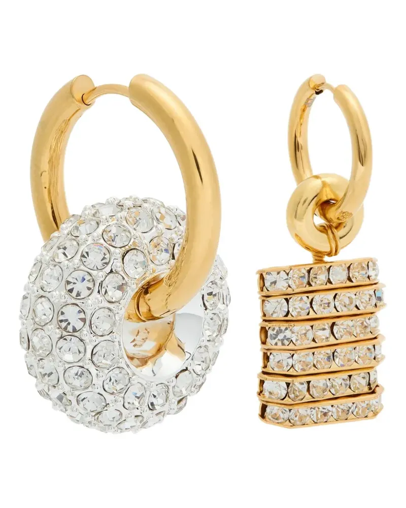 TIMELESS PEARL Ohrringe im Kontrastdesign - Gold Gold