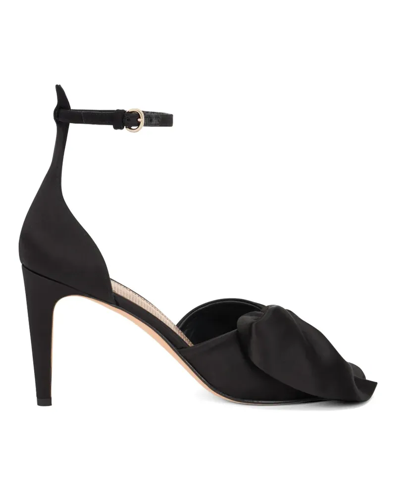 RED Valentino Sandalen mit Schleifendetail - Schwarz Schwarz