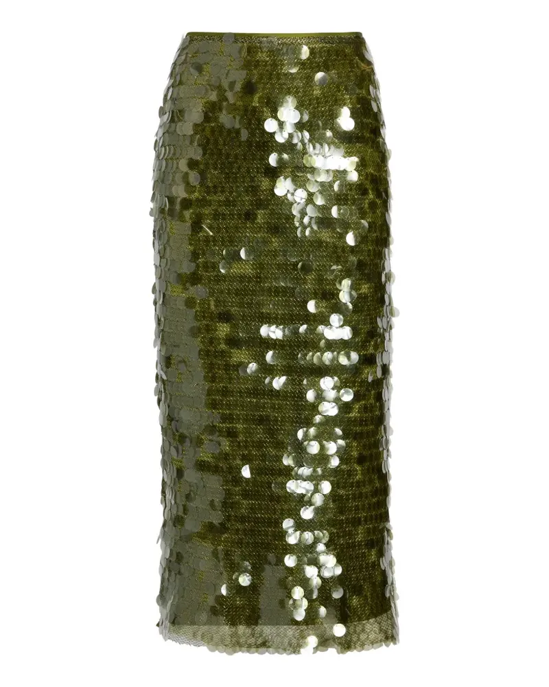 Cinq à Sept Calista Rock mit Pailletten - Grün Grün