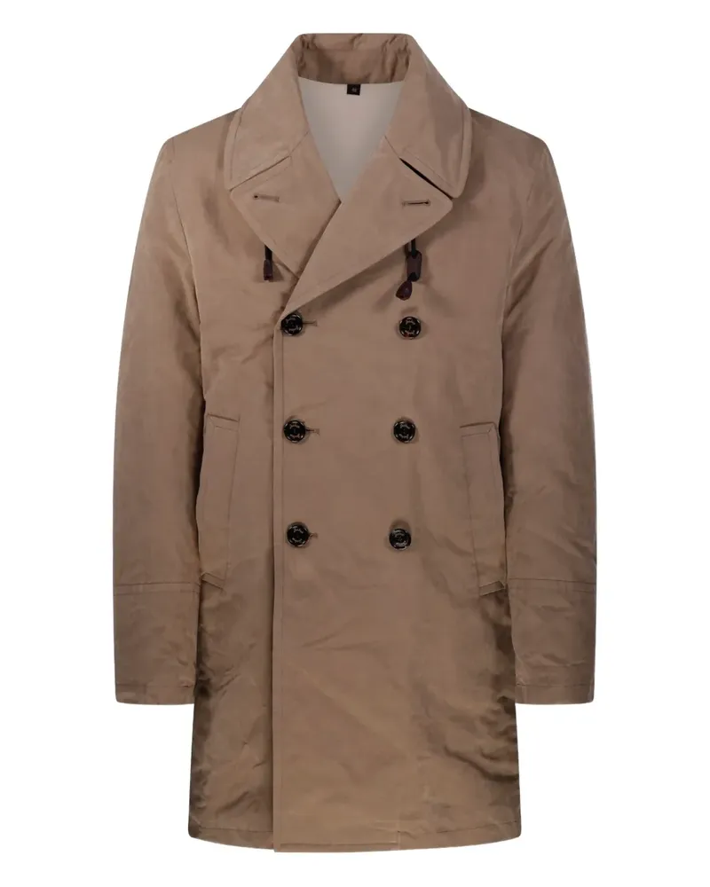 Sealup double-breasted trench coat - Braun Braun