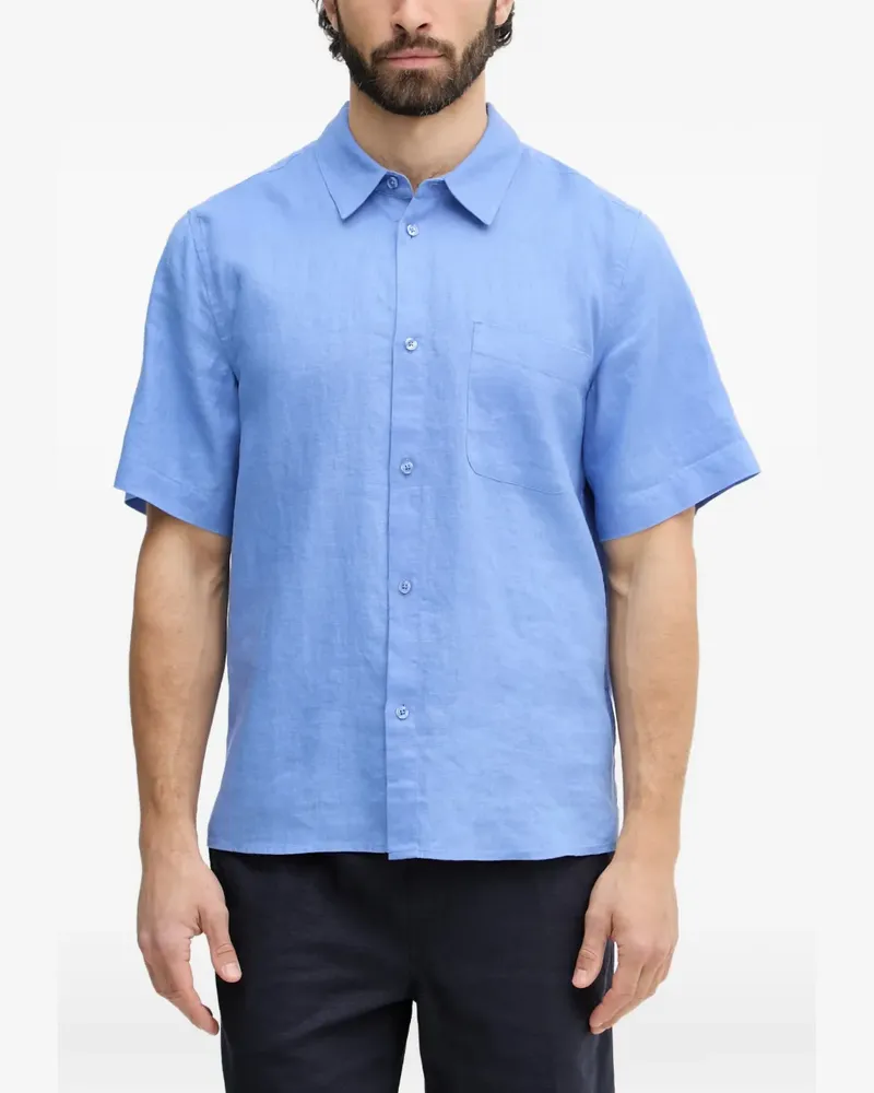 Mos Mosh short-sleeved shirt - Blau Blau