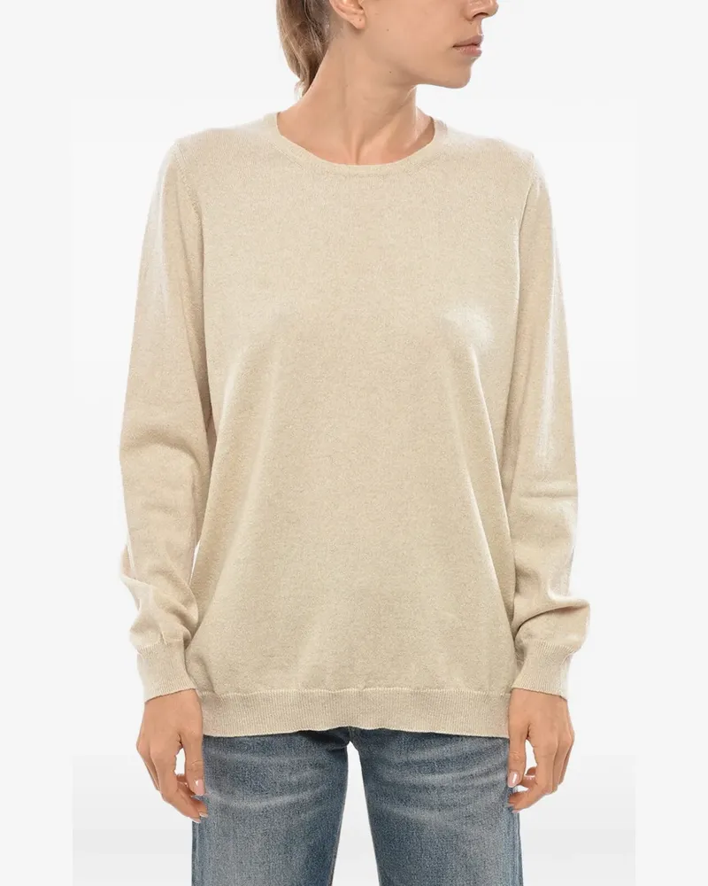 Malo crew-neck long-sleeve sweater - Nude Nude