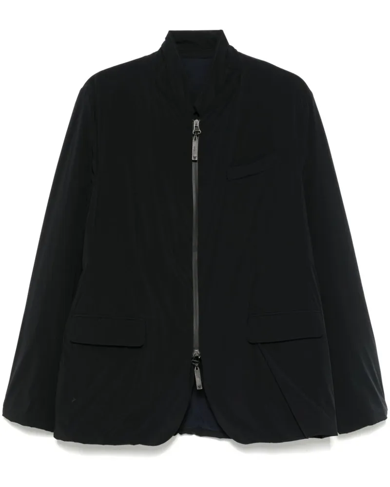 Emporio Armani Gefütterte Jacke - Blau Blau