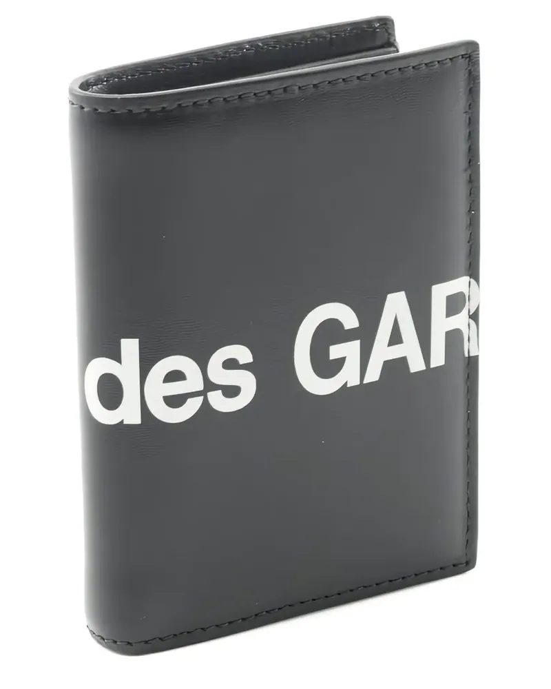 Comme des Garçons Portemonnaie mit Klappe - Schwarz Schwarz