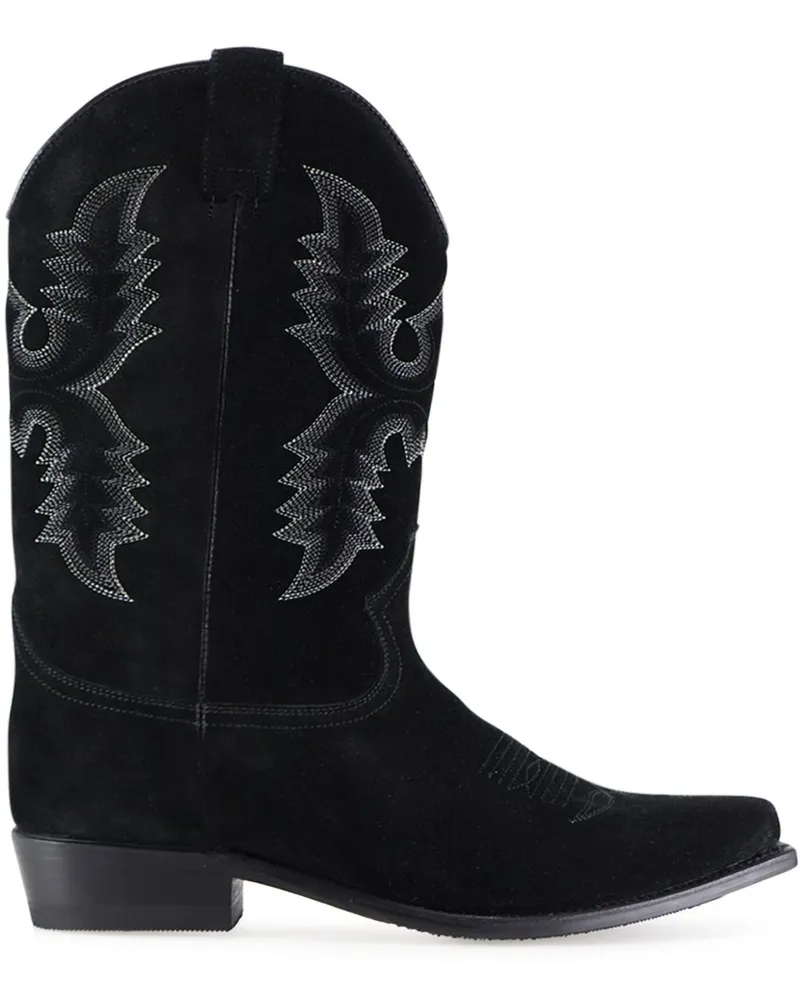 NOTABENE Diego Stiefel - Schwarz Schwarz