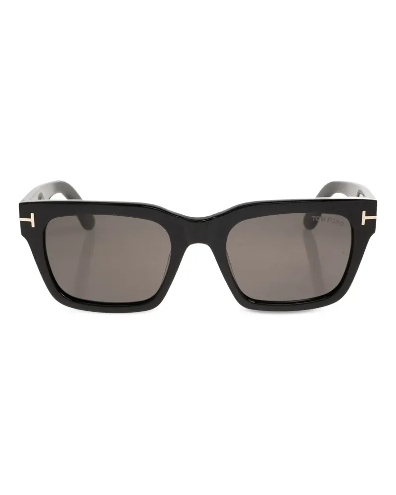 Tom Ford rectangle-frame sunglasses - Schwarz Schwarz