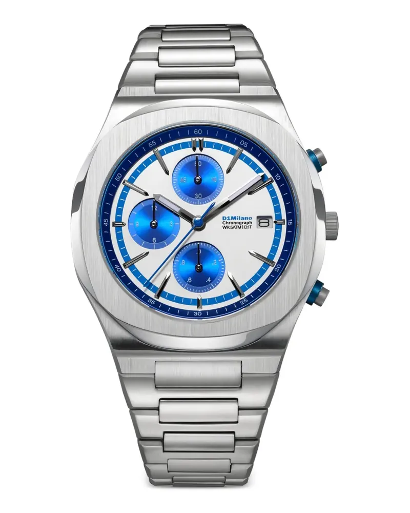 D1 Milano Chronograph 39mm - Silber Silber
