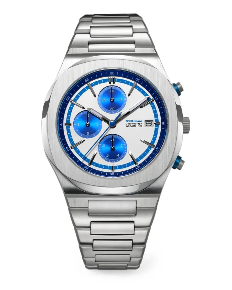 D1 Milano Chronograph 39mm - Silber Silber
