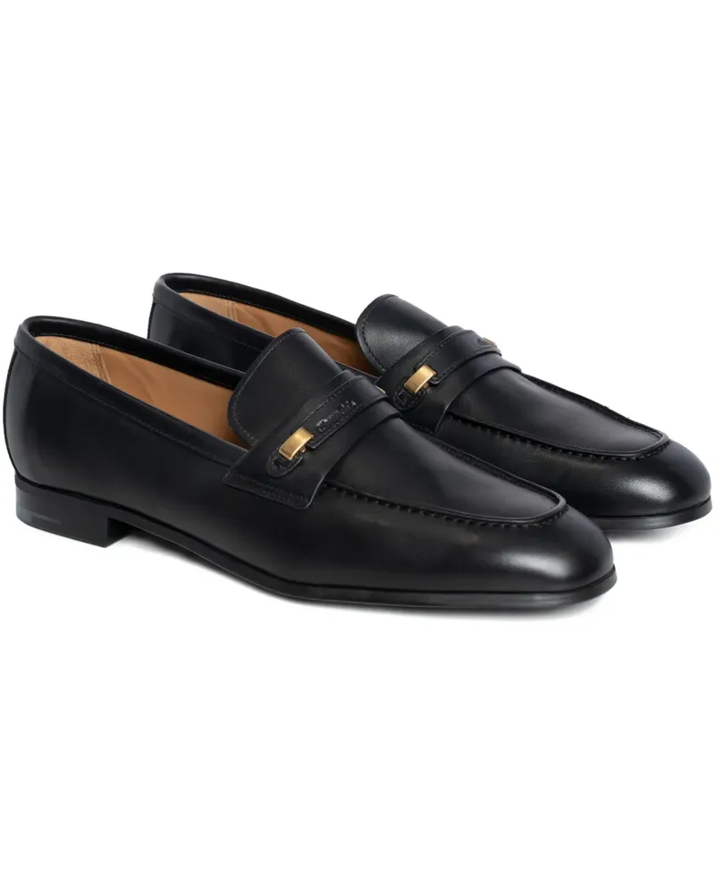 Church's logo-detail loafers - Schwarz Schwarz