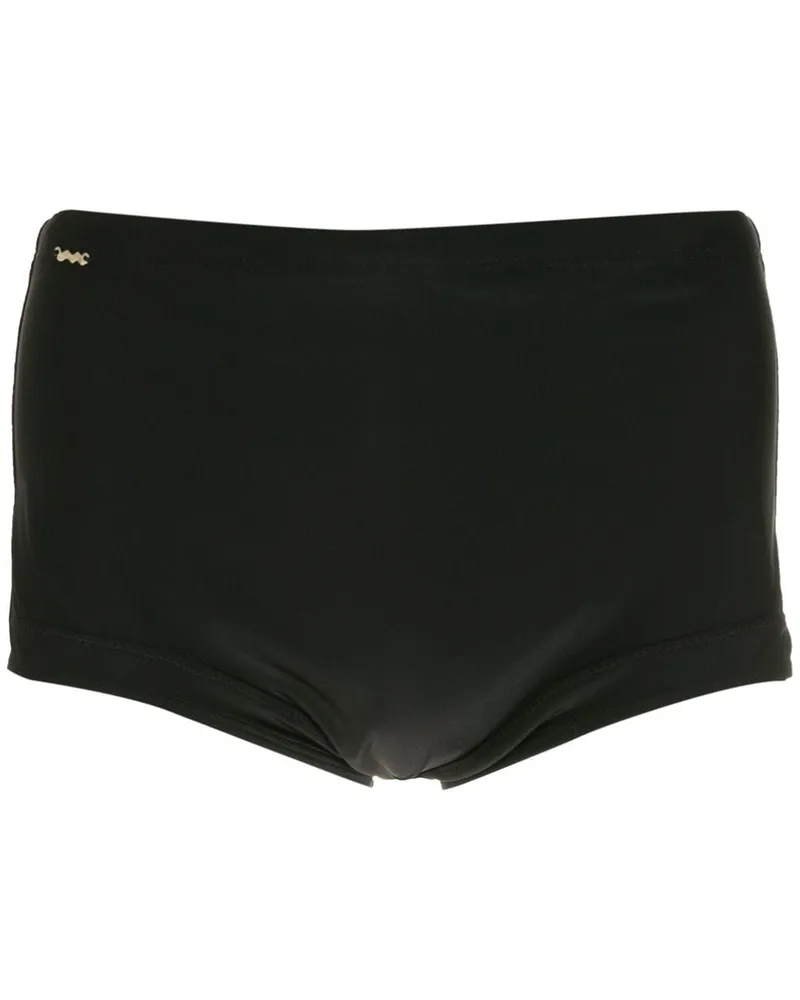 Amir Slama Klassische Badeshorts - Schwarz Schwarz