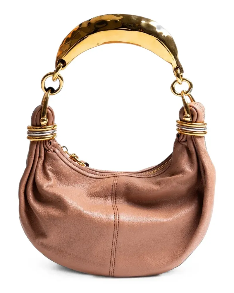 Chloé Schultertasche aus gekörntem Leder - Rosa Rosa
