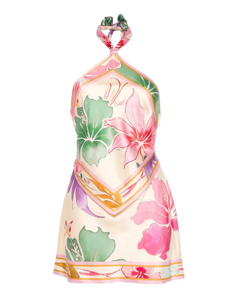 Retrofête Adelaide floral mini dress - Nude Nude