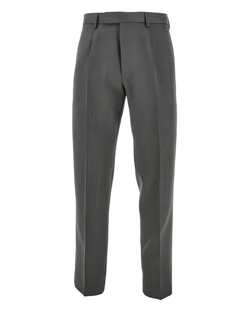 Ermenegildo Zegna pleated-front tailored trousers - Grau Grau