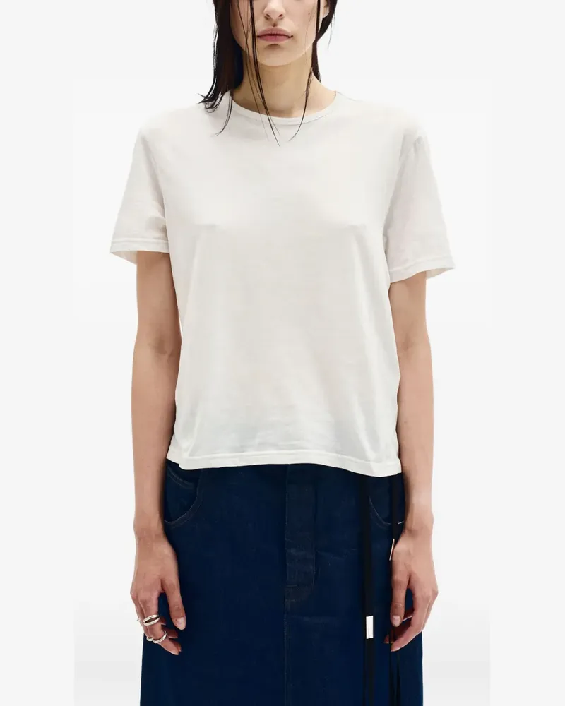 Ann Demeulemeester Fanie October and the Eyes T-Shirt - Weiß Weiß
