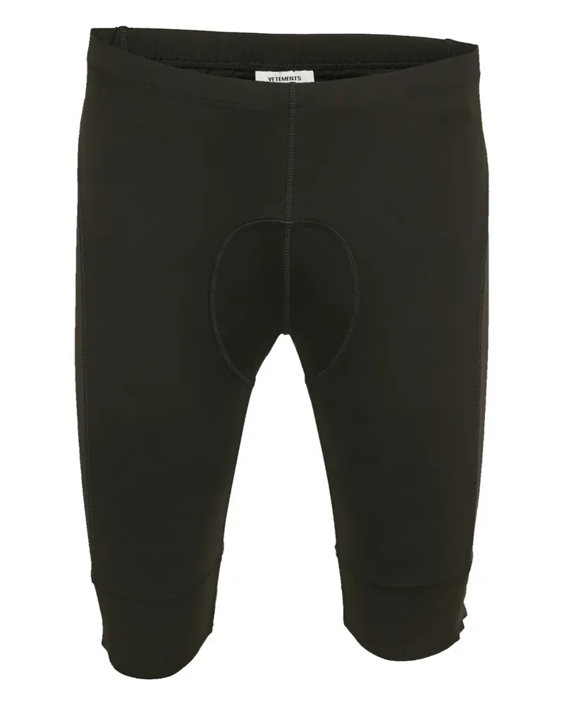 VETEMENTS Shorts aus Jersey - Schwarz Schwarz