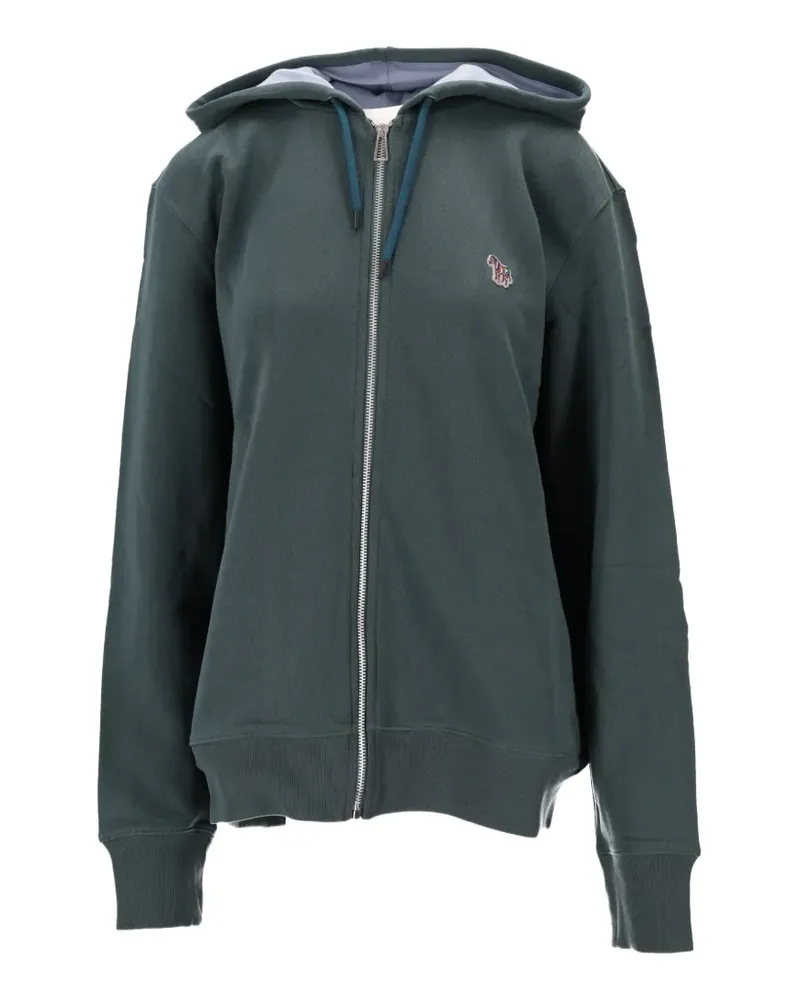 Paul Smith Kapuzenjacke mit Zebra-Patch - Grün Grün