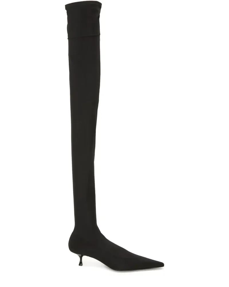 Victoria Beckham Sloan Stiefel mit spitzer Kappe 45mm - Schwarz Schwarz