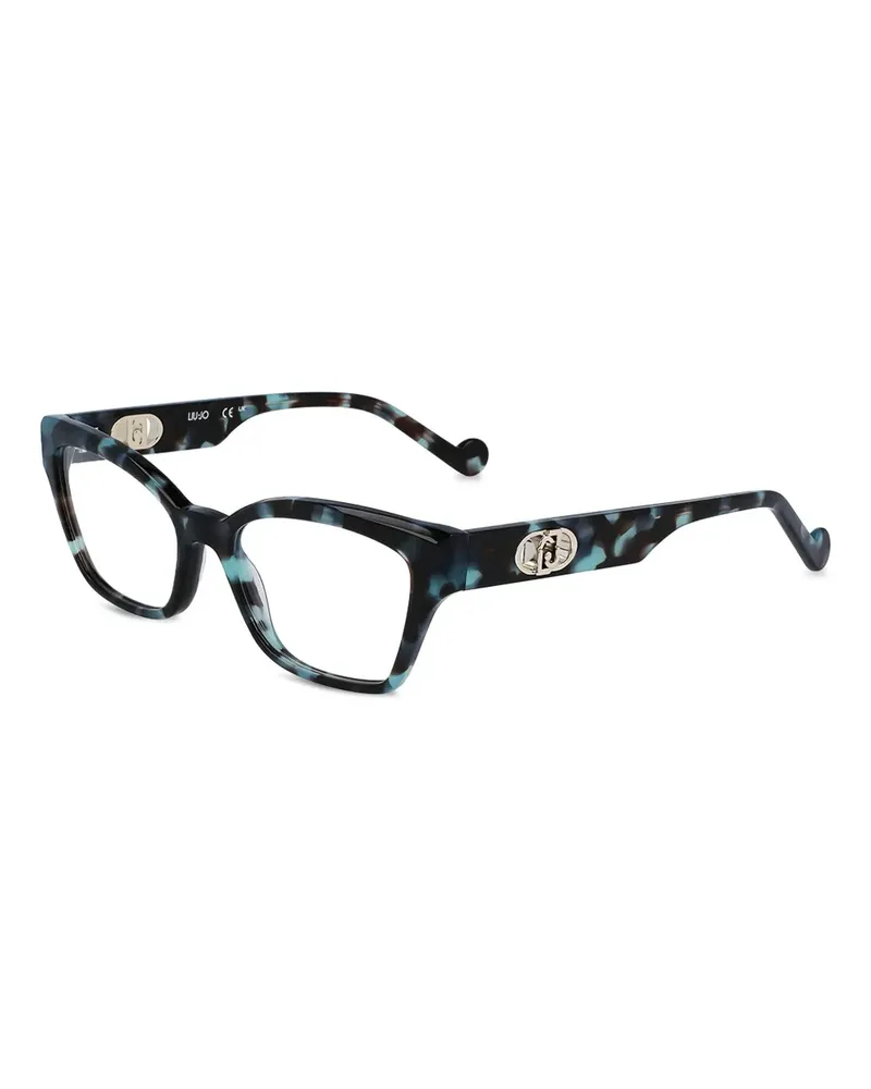 Liu Jo Brille mit eckigem Gestell - Blau Blau