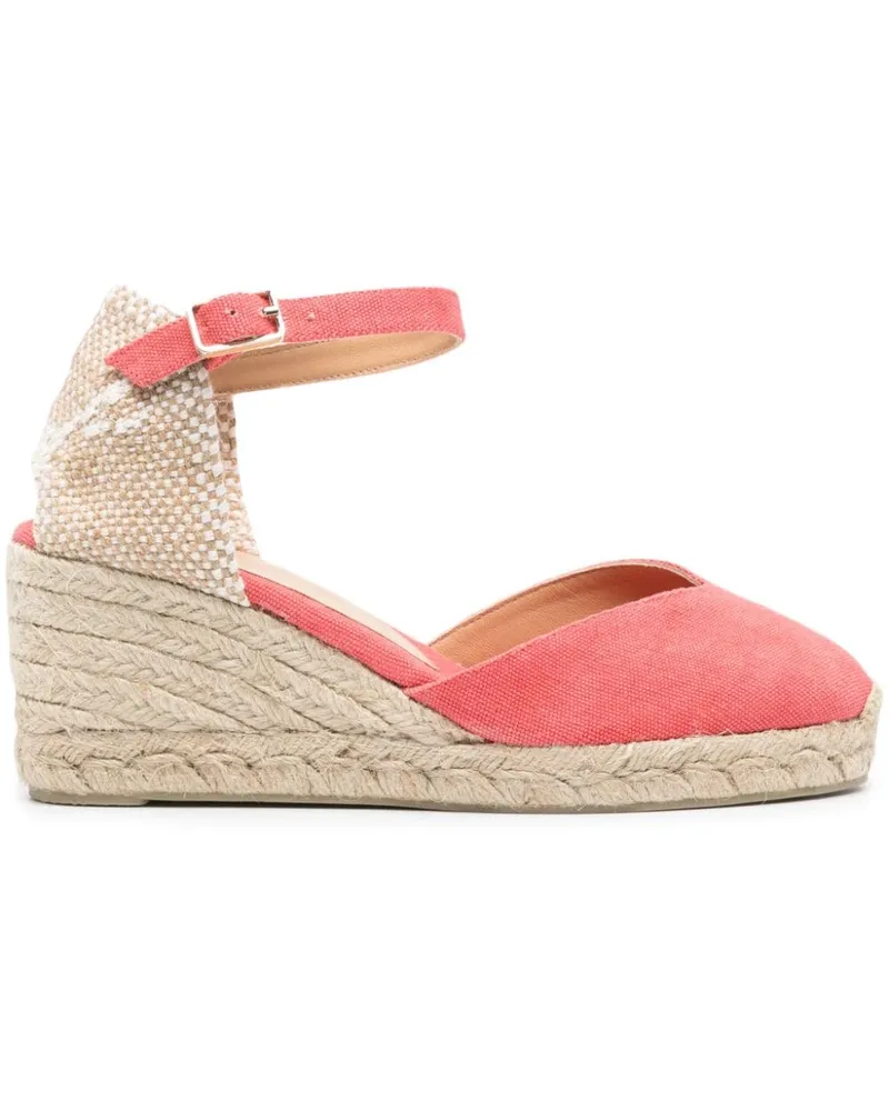 Castañer Chiarita Espadrilles 70mm - Rosa Rosa