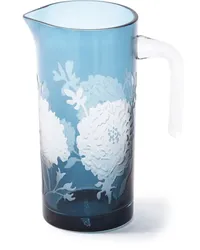 POLSPOTTEN Glaskrug, 1L Blau