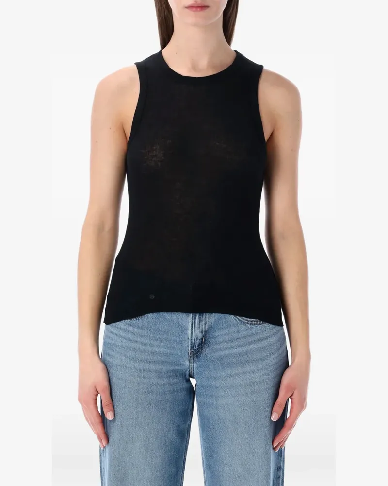 James Perse Shell top - Schwarz Schwarz