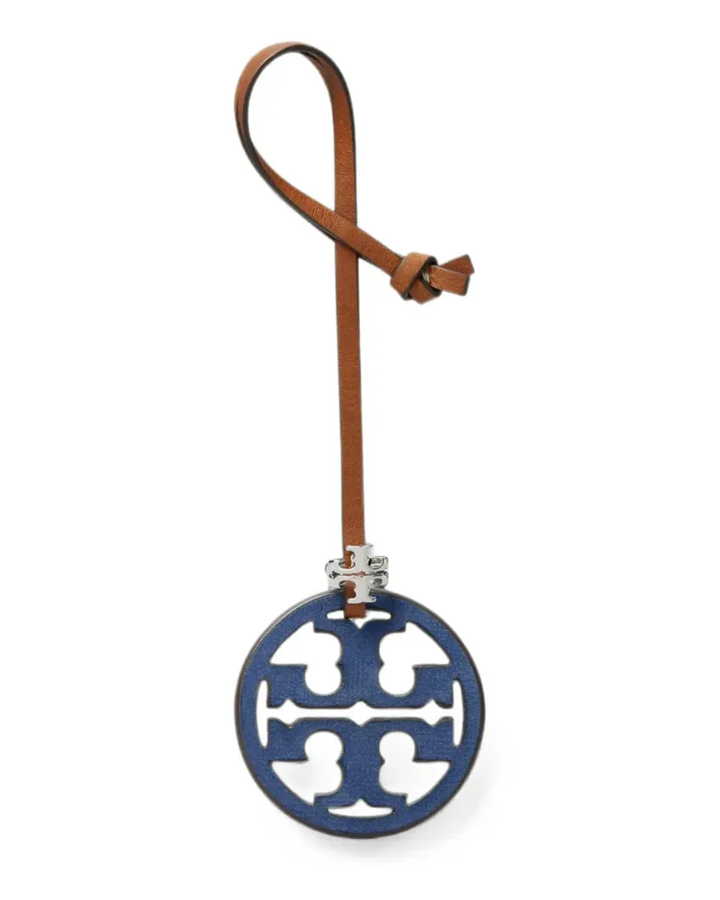 Tory Burch Miller logo bag charm - Blau Blau