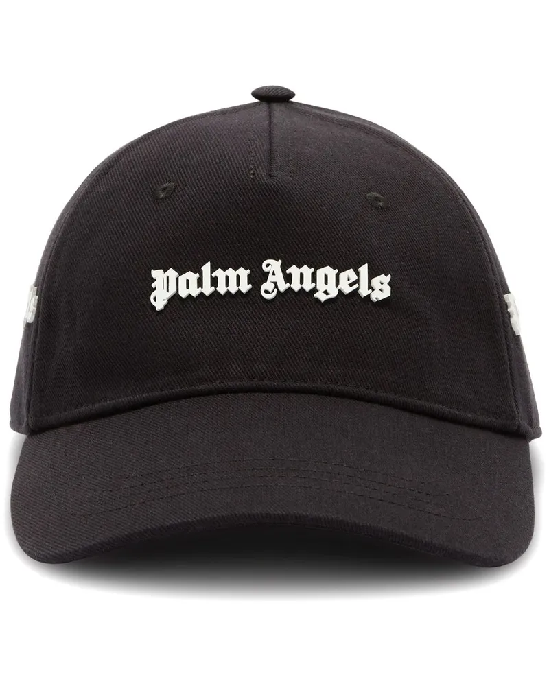 Palm Angels Baseballkappe mit Logo-Stickerei Schwarz