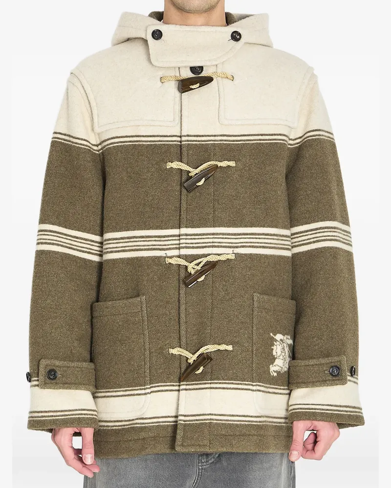 Burberry Dufflecoat mit Kapuze - Braun Braun