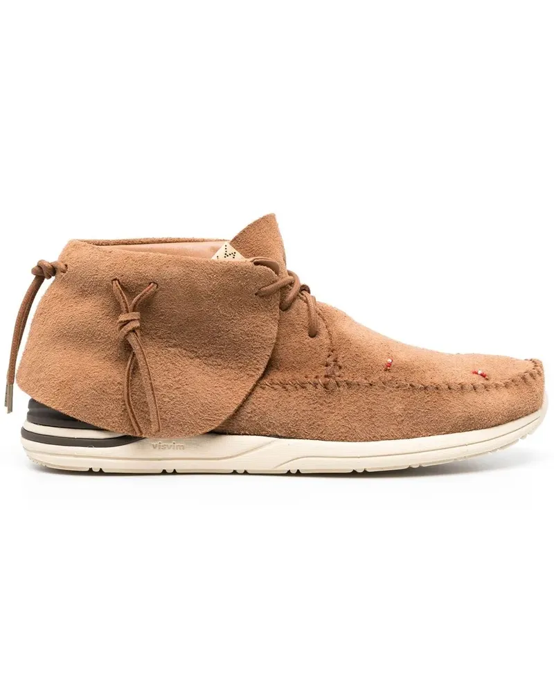 Visvim Lhamo Folk Sneakers aus Wildleder - Braun Braun