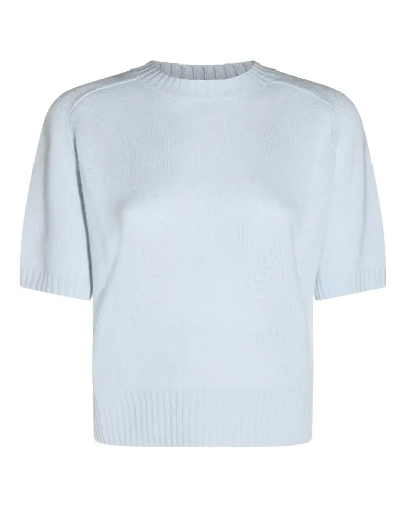 ALLUDE Oberteil aus Kaschmir - Blau Blau