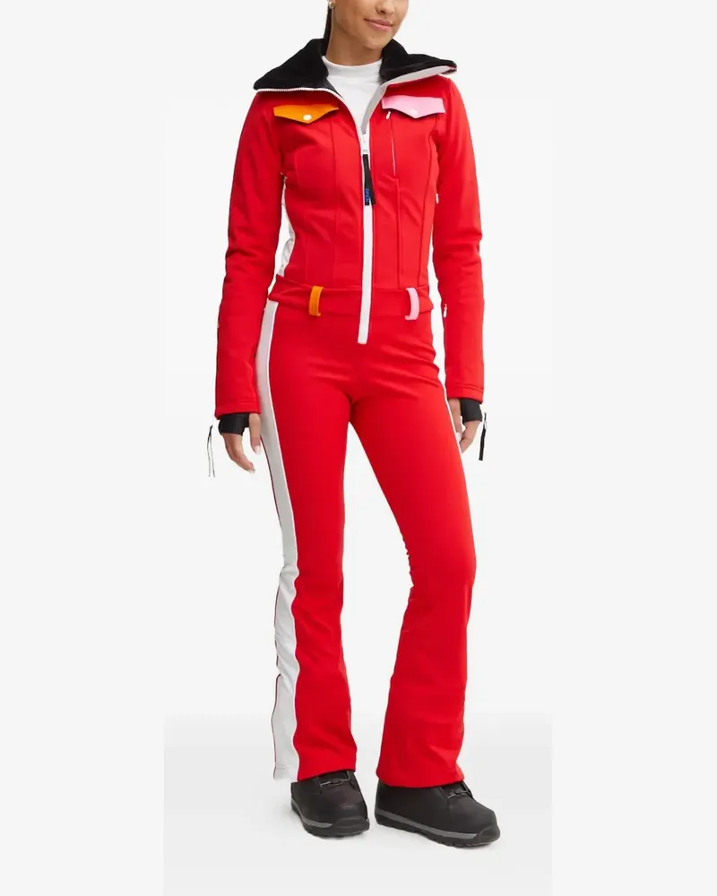 Rossignol x JCC Sublime Ski-Jumpsuit mit Reißverschluss - Rot Rot