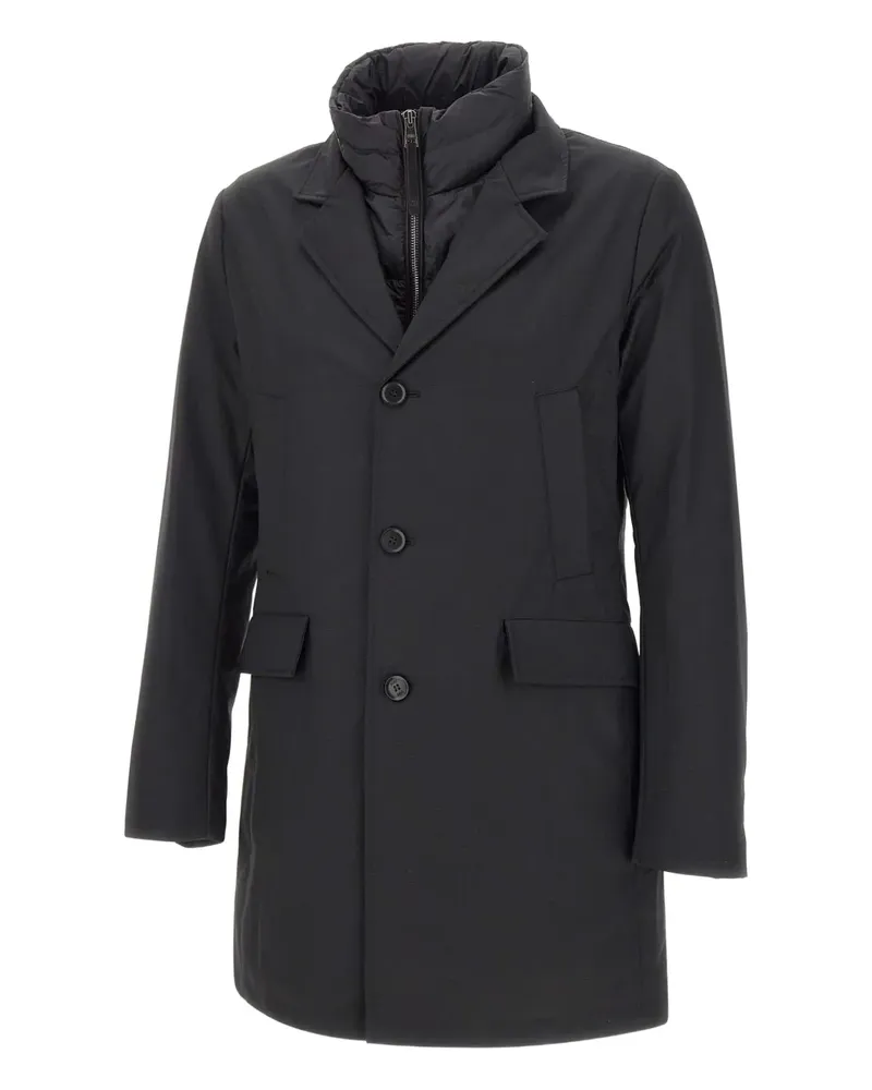 DUNO Spencer removable bib coat - Schwarz Schwarz