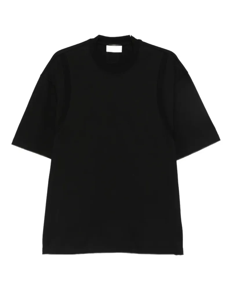 Yes London logo-patch T-shirt - Schwarz Schwarz