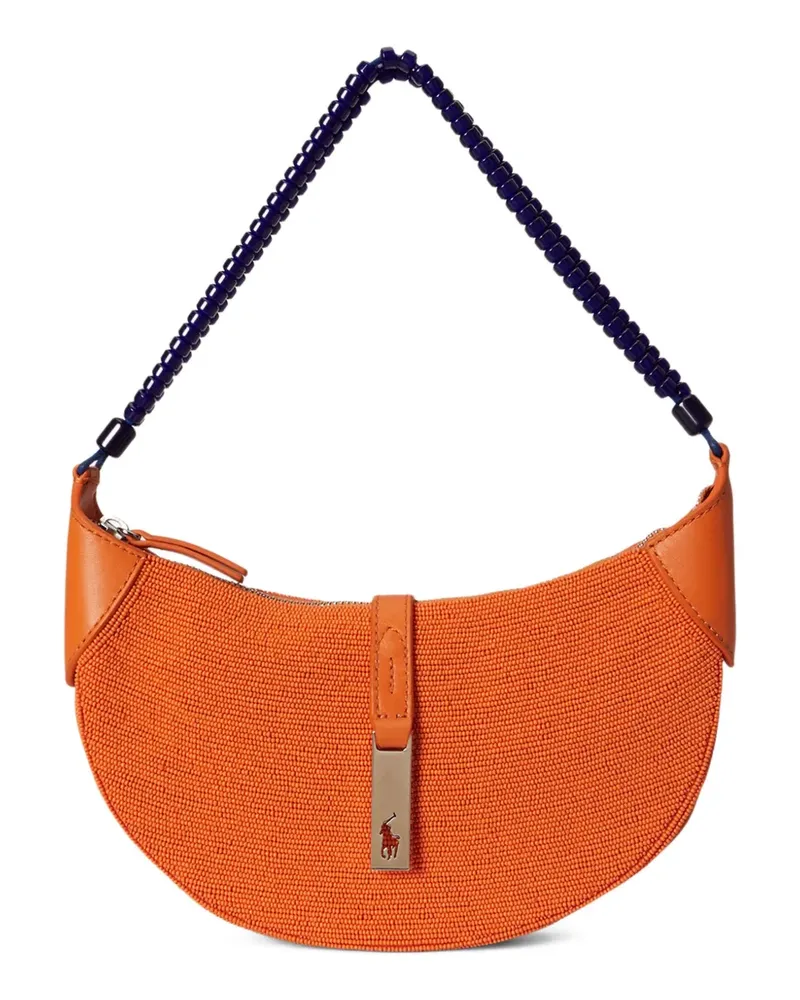 Ralph Lauren Polo ID Schultertasche - Orange Orange