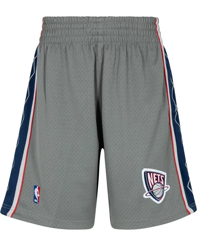 Mitchell & Ness NJ Nets Alt Shorts - Grau Grau