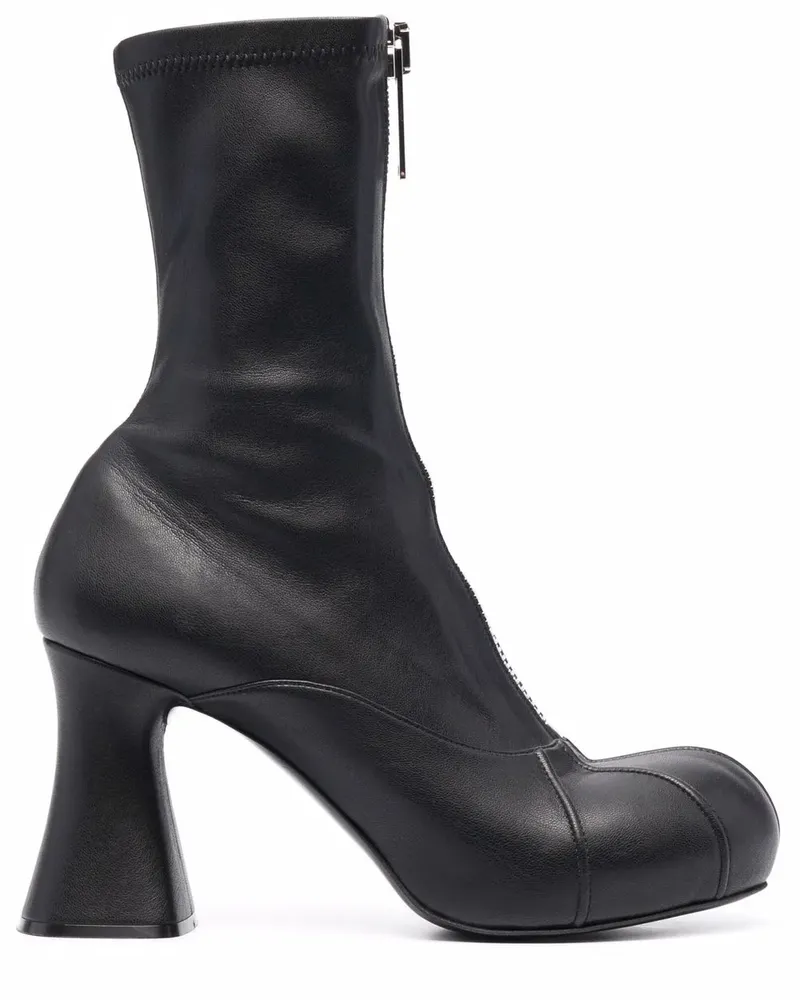Stella McCartney Stiefel mit Reißverschluss - Schwarz Schwarz