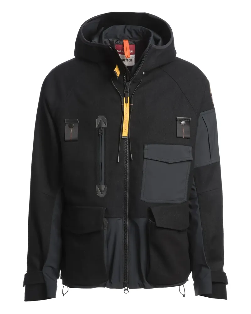 Parajumpers Kapuzenjacke mit Einsätzen - Schwarz Schwarz