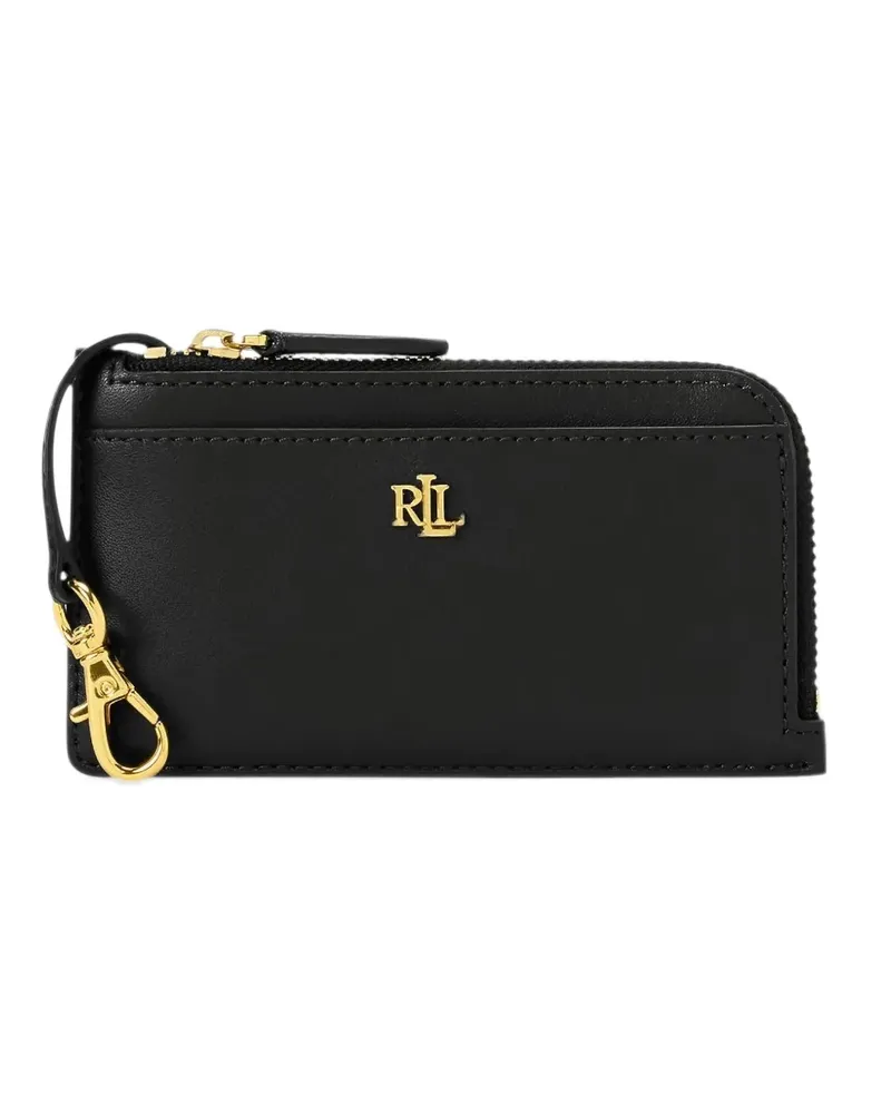 Ralph Lauren Kartenetui mit Logo-Schild - Schwarz Schwarz