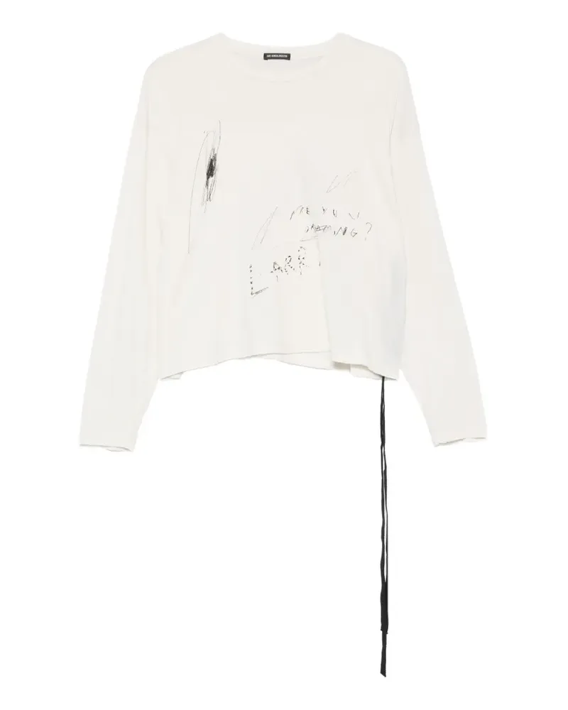 Ann Demeulemeester Nikita T-shirt - Weiß Weiß