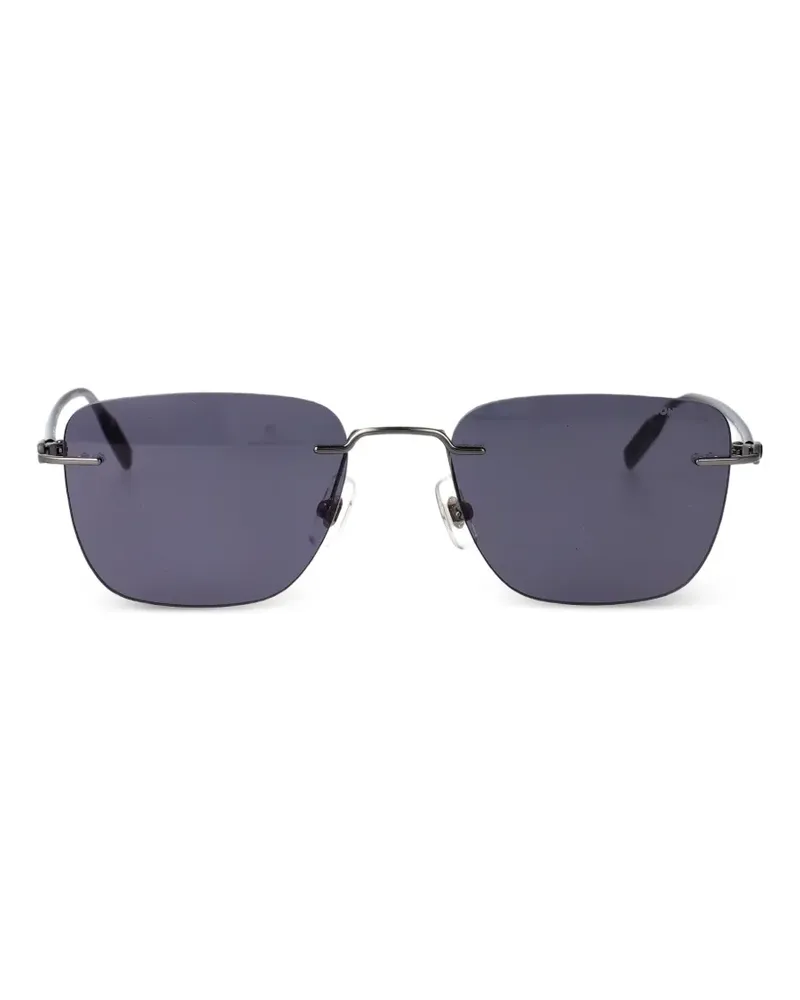 Montblanc Rahmenlose Sonnenbrille - Grau Grau